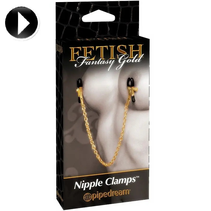 FETISH FANTASY GOLD - PINCES À METELIER FETISH FANTASY GOLD