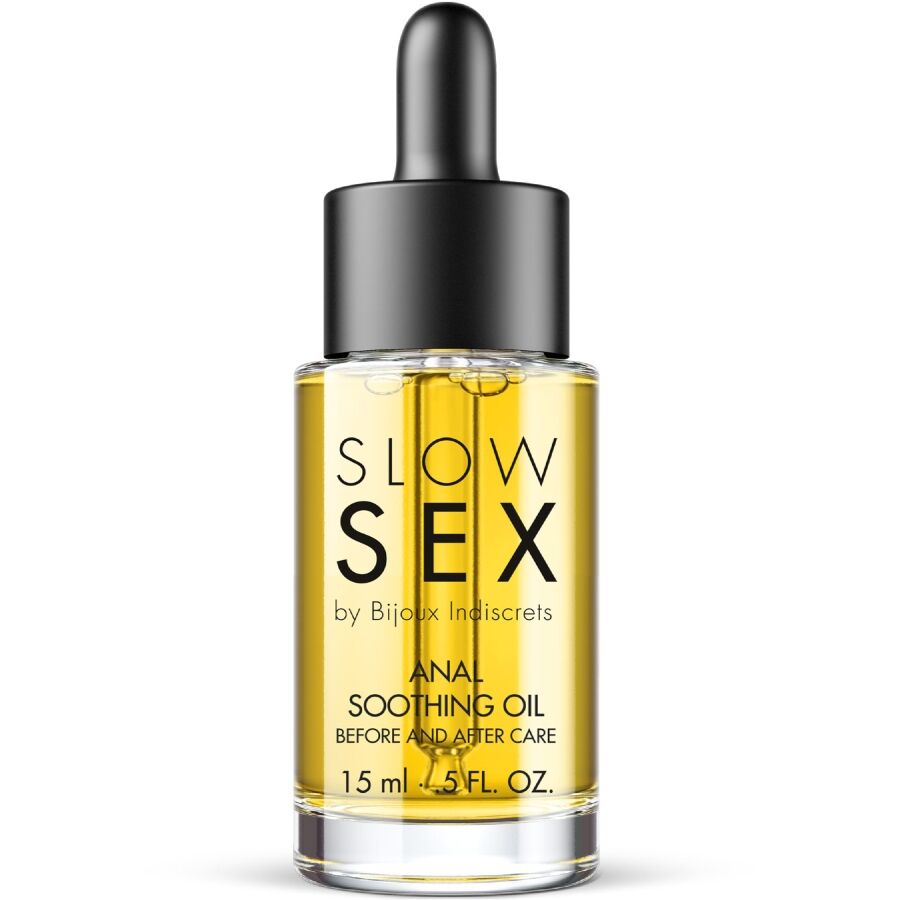 Bijoux Indiscrets Slow Sex - Huile anale apaisante 15 ml — vue 2