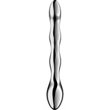SATISFYER - COSMIC CREST 2 GODEMICHET DOUBLE EN ACIER INOXYDABLE SATISFYER DILDO