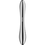 SATISFYER - PURE GRAVITY 1 GODEMICHET DOUBLE EXTRÉMITÉ EN ACIER INOXYDABLE SATISFYER DILDO