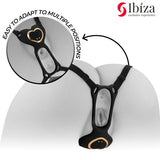 IBIZA - VIBRATEUR COUPLE EN FORME DE CŒUR AVEC TÉLÉCOMMANDE IBIZA TECHNOLOGY
