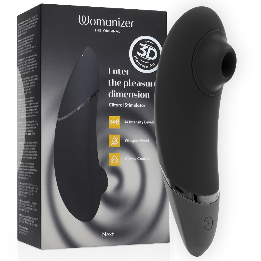 WOMANIZER - STIMULATEUR CLITORIAL NOIR WOMANIZER