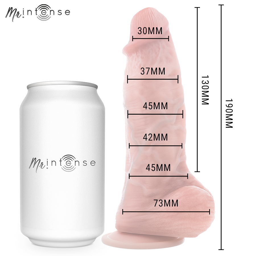 MR INTENSE - PETIT GODEMICHET SPENCER EN SILICONE 19 CM -Ø- 4,5 CM MR. INTENSE DILDOS