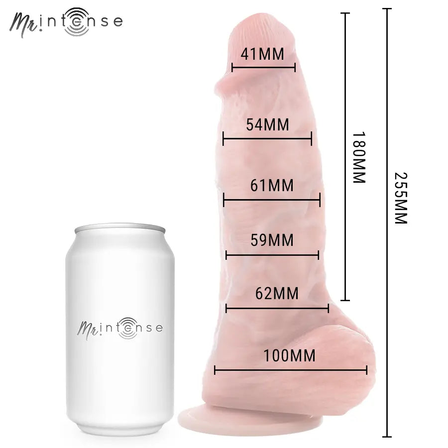 MR INTENSE - GODEMICHET EN SILICONE SPENCER GRAND PÉNIS 25,5 CM -Ø- 6,2 CM MR. INTENSE DILDOS