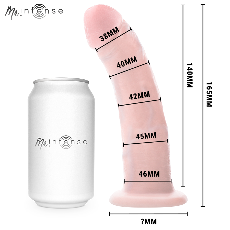 MR INTENSE - PETIT GODEMICHET TERENCE 16,5 CM -Ø- 4,6 CM MR. INTENSE DILDOS