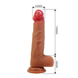 PRETTY LOVE - LISLE GODE RÉALISTE AVEC VENTOUSE 20,6 CM -Ø- 4,2 CM DILDOS