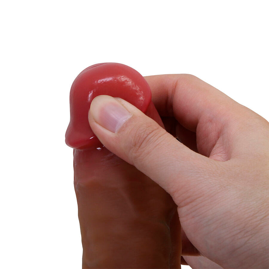 PRETTY LOVE - CURTIS GODEMICHET RÉALISTE AVEC VENTOUSE 17,3 CM -Ø- 4,2 CM DILDOS