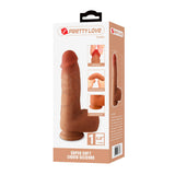 PRETTY LOVE - CURTIS GODEMICHET RÉALISTE AVEC VENTOUSE 17,3 CM -Ø- 4,2 CM DILDOS