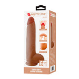 PRETTY LOVE - MENDEL GODEMICHET RÉALISTE AVEC VENTOUSE 25,5 CM -Ø- 5,6 CM DILDOS