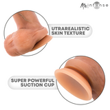 MR INTENSE - BRUCE S GODEMICHET EN SILICONE AVEC TESTICULES 17,8 CM -Ø- 4 CM MR. INTENSE DILDOS