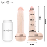 MR INTENSE - BRUCE M GODE EN SILICONE AVEC TESTICULES 20 CM -Ø- 4,5 CM MR. INTENSE DILDOS