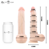 MR INTENSE - BRUCE L GODEMICHET EN SILICONE 23 CM -Ø- 5,2 CM MR. INTENSE DILDOS