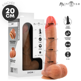 MR INTENSE - GARY M PÉNIS EN SILICONE ULTRA-RÉALISTE AVEC TESTICULES 20 CM -Ø- 4,2 CM MR. INTENSE DILDOS