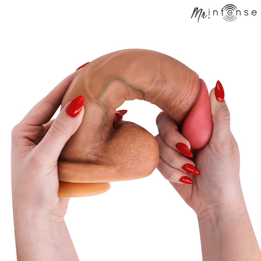 MR INTENSE - GARY XL PÉNIS EN SILICONE ULTRA-RÉALISTE AVEC TESTICULES 25,5 CM -Ø- 5,1 CM MR. INTENSE DILDOS