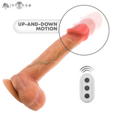 MR INTENSE - LOGAN VIBRATEUR GODEMICHET EN SILICONE AVEC EFFET CHAUFFANT ET TÉLÉCOMMANDE 20 CM -Ø- 4,1 CM MR. INTENSE HIGH TECH