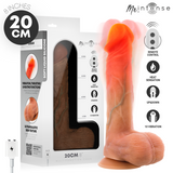 MR INTENSE - LOGAN VIBRATEUR GODEMICHET EN SILICONE AVEC EFFET CHAUFFANT ET TÉLÉCOMMANDE 20 CM -Ø- 4,1 CM MR. INTENSE HIGH TECH