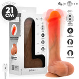 MR INTENSE - BRADLEY GODEMICHET VIBRANT EN SILICONE AVEC EFFET CHAUFFANT ET TÉLÉCOMMANDE 21 CM -Ø- 4,2 CM MR. INTENSE HIGH TECH