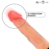 MR INTENSE - JEAN VIBRATEUR HAUT ET BAS EN SILICONE AVEC EFFET CHAUFFANT 24 CM -Ø- 3,8 CM MR. INTENSE HIGH TECH