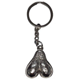 DIABLO PICANTE - PORTE-CLÉS MÉTAL ŒUFS D'ARGENT DIABLO PICANTE