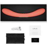 LELO - BOOMERANG VIBRATEUR DOUBLE EXTENSION ROUGE CORAIL LELO
