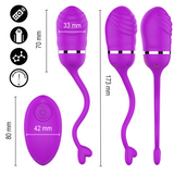 INTENSE - SOOKIE ŒUF VIBRANT À TÉLÉCOMMANDE VIOLET INTENSE REMOTE CONTROL