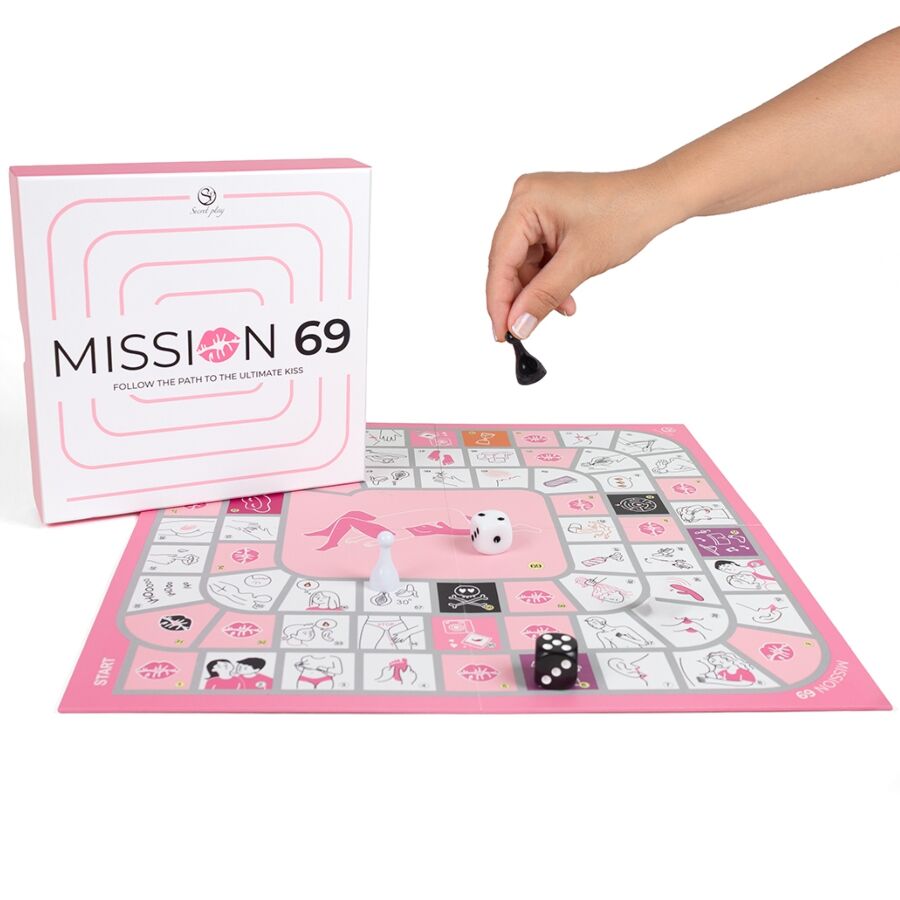 SECRET PLAY - JEU DE SOCIÉTÉ POUR COUPLES "MISSION 69" SECRETPLAY 100% GAMES