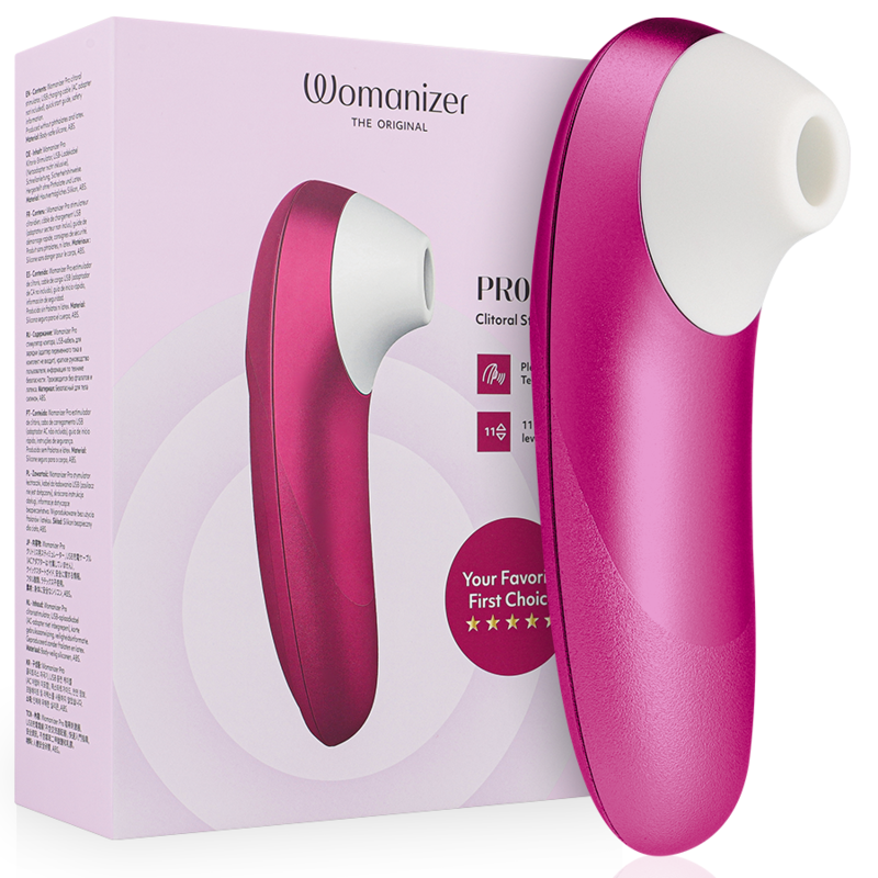 WOMANIZER - STIMULATEUR CLITORIAL VIBRANT PRO ROSE WOMANIZER