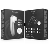 WOMANIZER - STIMULATEUR CLITORIAL VIBRANT PRO GRIS ARGENTÉ WOMANIZER