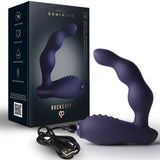 ROCKS-OFF - MINI BAGUETTE RECHARGEABLE 16 FONCTIONS ROSE PIVOINE ROCKS-OFF