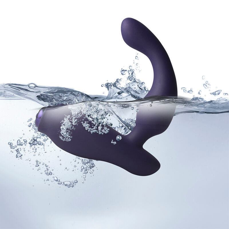 ROCKS-OFF - MINI BAGUETTE RECHARGEABLE 16 FONCTIONS ROSE PIVOINE ROCKS-OFF
