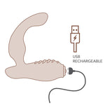 ROCKS-OFF - MINI BAGUETTE RECHARGEABLE 16 FONCTIONS ROSE PIVOINE ROCKS-OFF