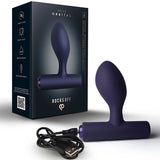 ROCKS-OFF - MINI BAGUETTE RECHARGEABLE 16 FONCTIONS ROSE PIVOINE ROCKS-OFF