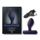 ROCKS-OFF - MINI BAGUETTE RECHARGEABLE 16 FONCTIONS ROSE PIVOINE ROCKS-OFF