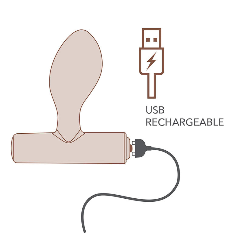 ROCKS-OFF - MINI BAGUETTE RECHARGEABLE 16 FONCTIONS ROSE PIVOINE ROCKS-OFF
