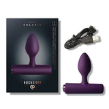 ROCKS-OFF - MINI BAGUETTE RECHARGEABLE 16 FONCTIONS ROSE PIVOINE ROCKS-OFF