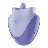 SATISFYER - TONGUE DANCER STIMULATEUR CLITORIAL AVEC VIBRATIONS ET PULSATIONS LILAS SATISFYER VIBRATOR