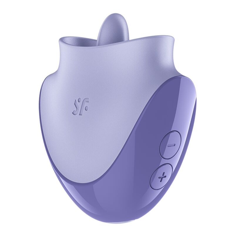 SATISFYER - TONGUE DANCER STIMULATEUR CLITORIAL AVEC VIBRATIONS ET PULSATIONS LILAS SATISFYER VIBRATOR