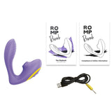 ROMP - REVERB STIMULATEUR DE POINT G ET APPAREIL DE SUCCION CLITORIALE REVERB VIOLETTE ROMP