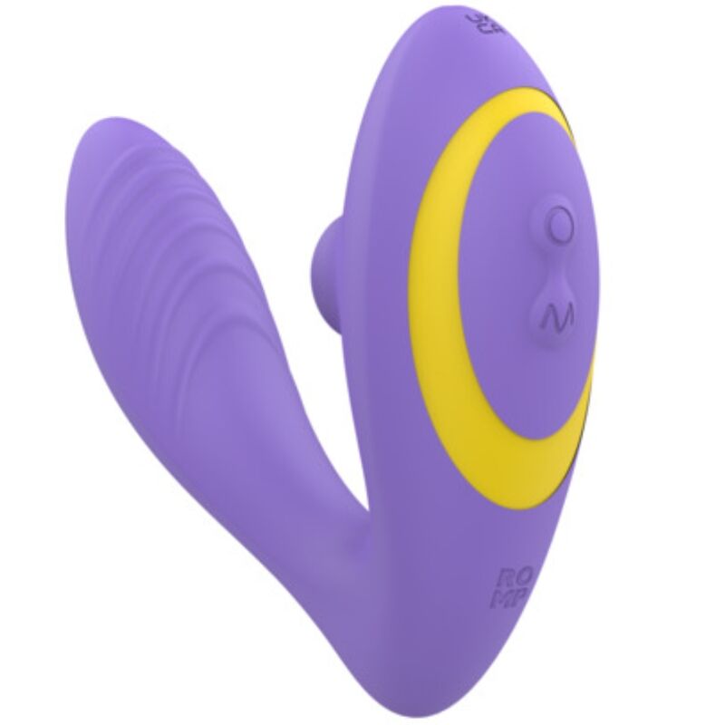 ROMP - REVERB STIMULATEUR DE POINT G ET APPAREIL DE SUCCION CLITORIALE REVERB VIOLETTE ROMP