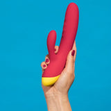 ROMP - JAZZ VIBRATEUR LAPIN RECHARGEABLE ROUGE ROMP