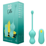 ROMP - CELLO VIBRANT MULTIFONCTION CELLO TURQUOISE AVEC TÉLÉCOMMANDE ROMP