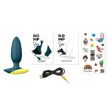 ROMP - BASS VIBRATEUR ANAL À PLUG BASSE 10 CM VERT ROMP