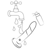 ROMP - DIZI GODEMICHET EN SILICONE AVEC VENTOUSE TRICOLÉ 18 CM ROMP