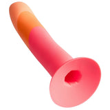 ROMP - DIZI GODEMICHET EN SILICONE AVEC VENTOUSE TRICOLÉ 18 CM ROMP