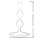ROMP - AMP PERLES ANALES EN SILICONE FLEXIBLE VIOLETTES 12,5 CM ROMP