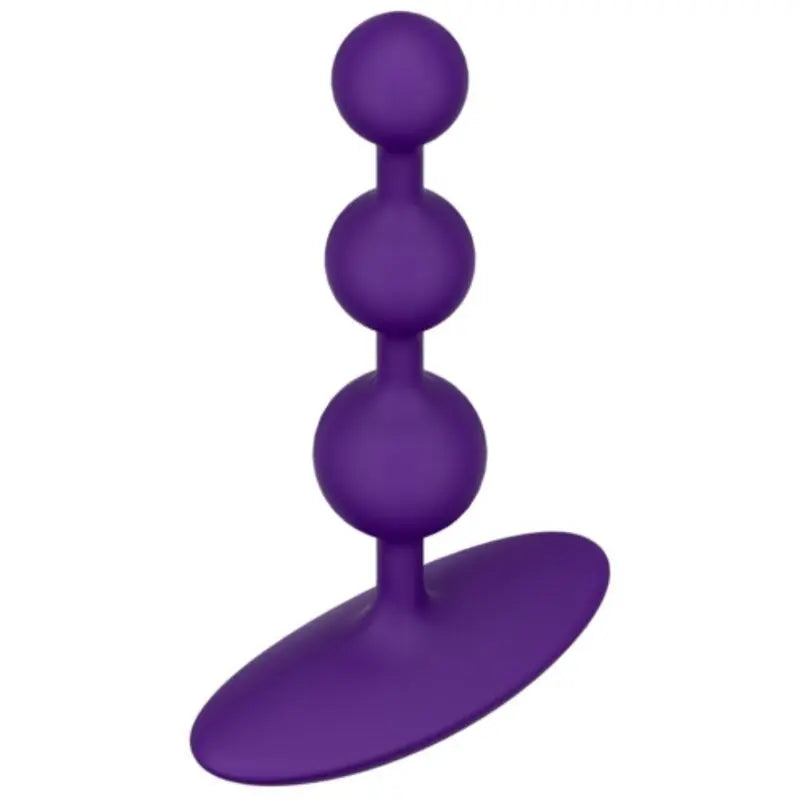 ROMP - AMP PERLES ANALES EN SILICONE FLEXIBLE VIOLETTES 12,5 CM ROMP