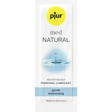 PJUR - MED LUBRIFIANT NATUREL  BASE EAU 2 ML PJUR