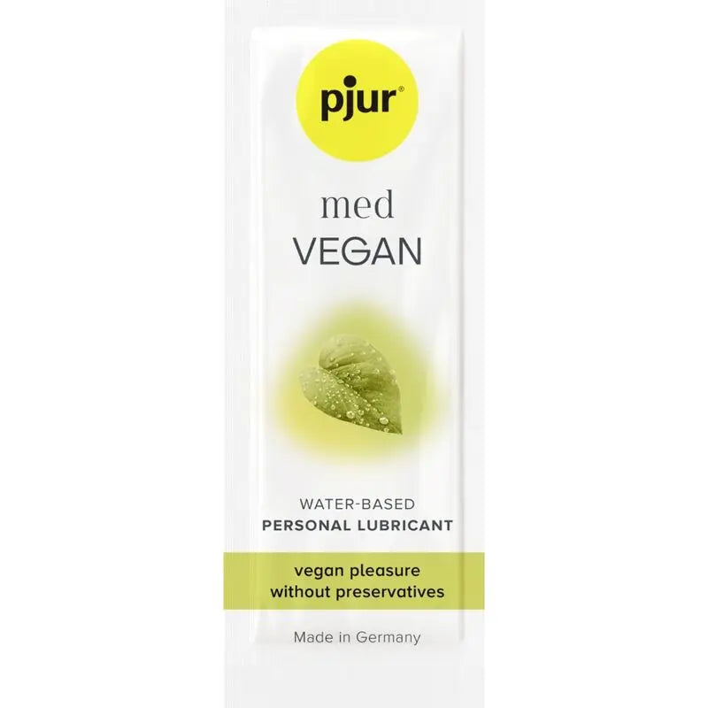 PJUR - MED LUBRIFIANT BASE EAU VEGAN GLIDE 2 ML PJUR