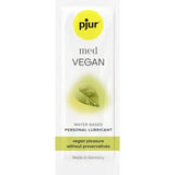 PJUR - MED LUBRIFIANT BASE EAU VEGAN GLIDE 2 ML PJUR