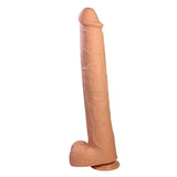 PRETTY LOVE - PAT GODEMICHET RÉALISTE FLEXIBLE AVEC VENTOUSE 40 CM -Ø- 6 CM DILDOS